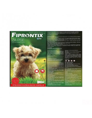 Fiprontix za pse od 1,5-10kg.