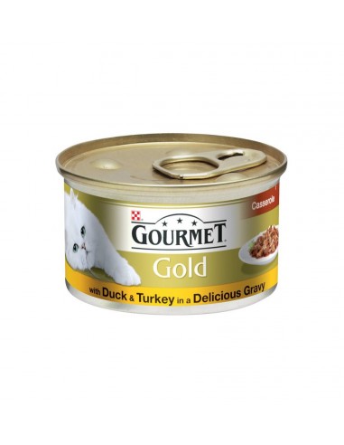 Gourmet Gold hrana za mačke u konzervi, ćuretina i pačetina / 85gr