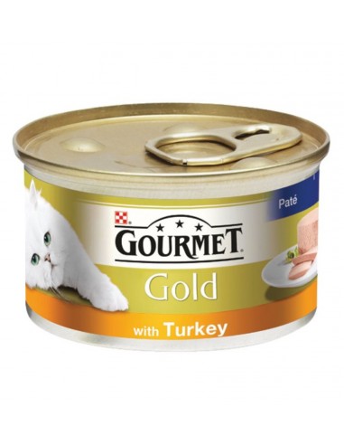 Gourmet Gold hrana za mačke u konzervi, ćuretina / 85gr