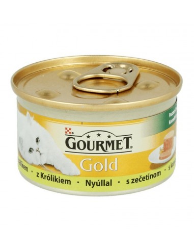 Gourmet Gold hrana za mačke u konzervi, zečetina / 85gr