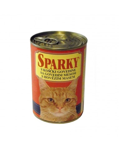 Sparky konzerva za mačke, meso govedina 405gr