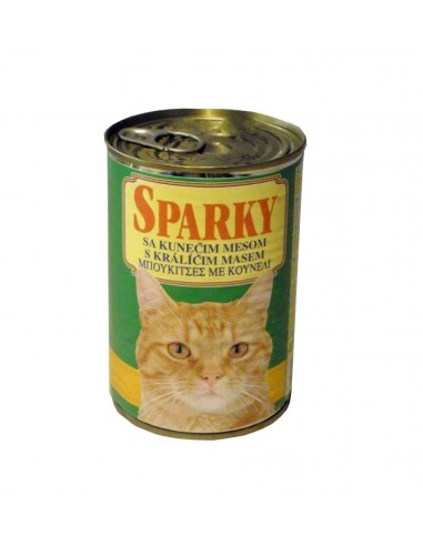 Sparky konzerva za mačke, zečetina 405gr