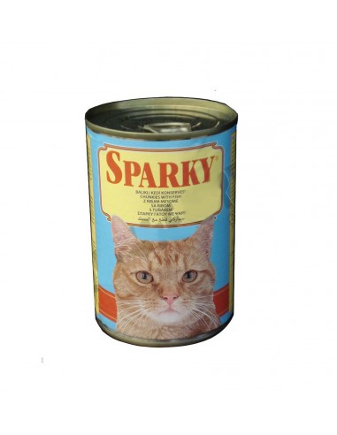 Sparky konzerva za mačke, riba 405gr