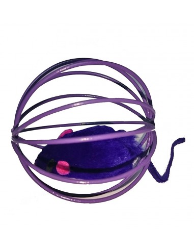 Miš u lopti, žičani -igračka za mačke