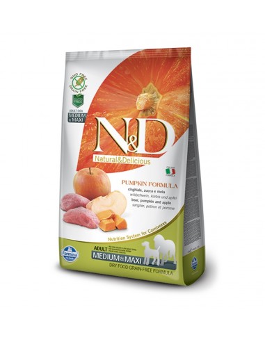N&D Boar and Apple, Adult Medium and Maxi / kg