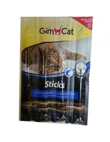 GIMPET Poslastica Za Mačke Sticks Losos, 20gr