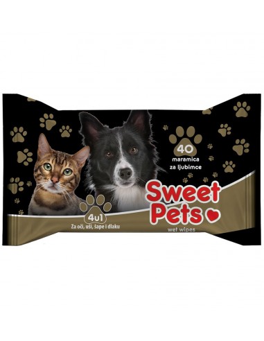 Sweet pets - vlažne maramice za kućne ljubimce