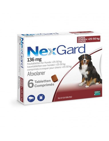 NexGard Dog XL, za pse 25-50kg