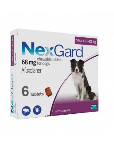 NexGard dog M, za pse 10-25kg
