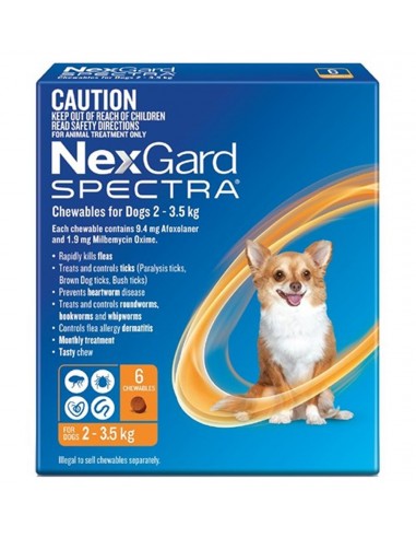 NexGard SPECTRA XS 2-3,5kg
