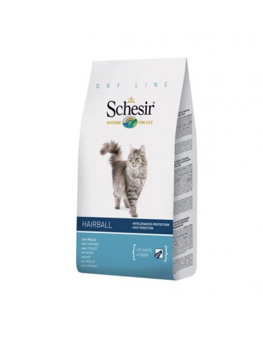 Schesir dry cat hairball care, 1.5kg