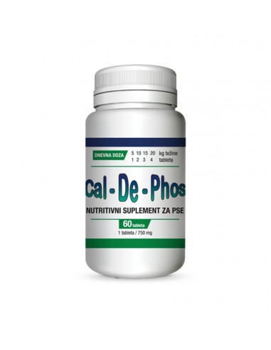 Cal De Phos – kalcijum za pse tbl. 60 kom