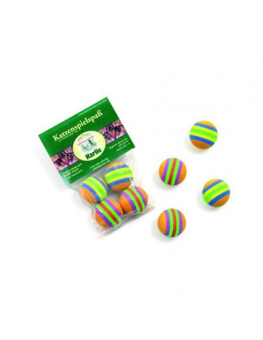 Rainbow Softballs, šarene loptice za mačku 4kom