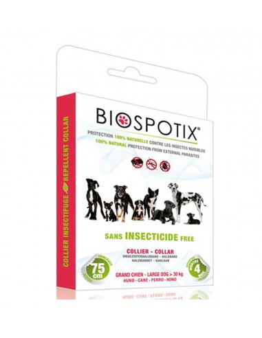 Biospotix XL Ogrlica protiv buva i krpelja za pse preko 30kg