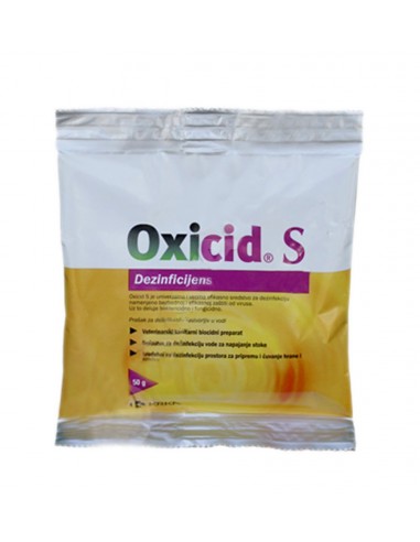 OXICID S prašak za dezinfekciju 50g