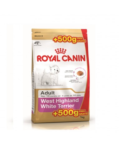 Royal Canin Westie Adult 500gr i 500gr GRATIS