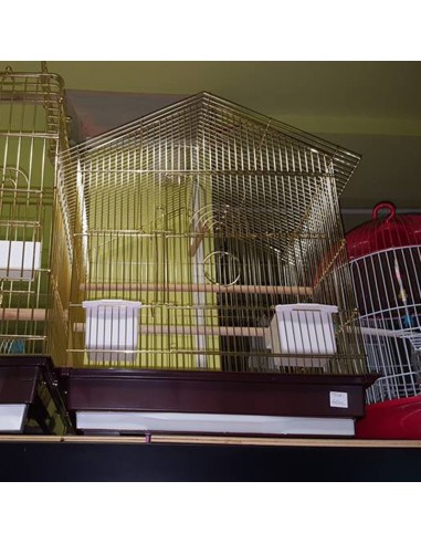 Kavez za ptice zlatni W4006-G